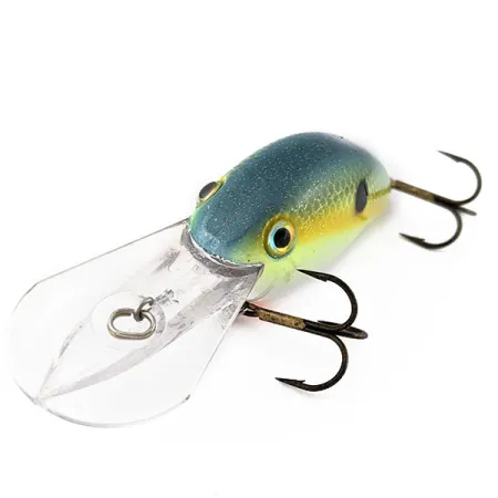 Strike King Pro Model 5XD, 18g Chartreuse Sexy Shad, Crankbait Deep Diver #19175