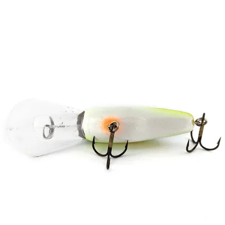 Strike King Pro Model 5XD, 18g Chartreuse Sexy Shad, Crankbait Deep Diver #19175
