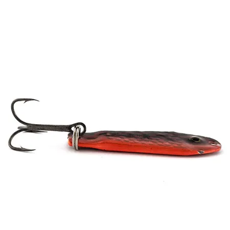 Renosky Bloody Jig Spoon, 12g, rosso/nero, Cucchiaino ondulante #20392