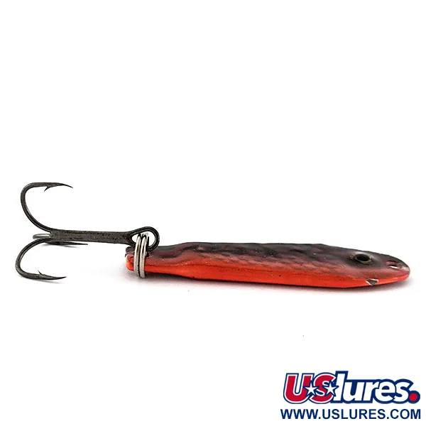 Renosky Bloody Jig Spoon, 12g, rosso/nero, Cucchiaino ondulante #20392