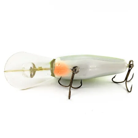 Strike King Pro Model 5XD, 18g Chartreuse Silver, Crankbait Deep Diver #19523
