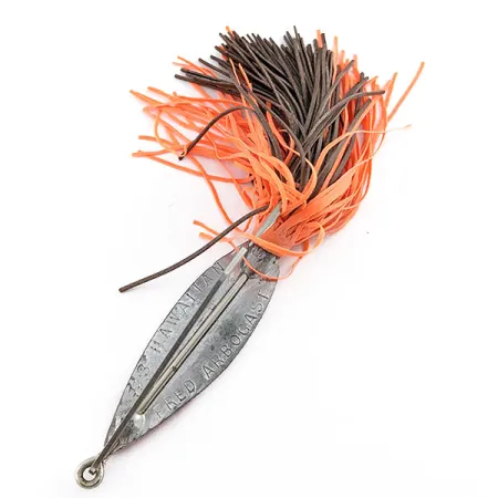 Fred Arbogast #3 Hawaiian, 16g rosso/bianco/nichel, esca antialga #19597