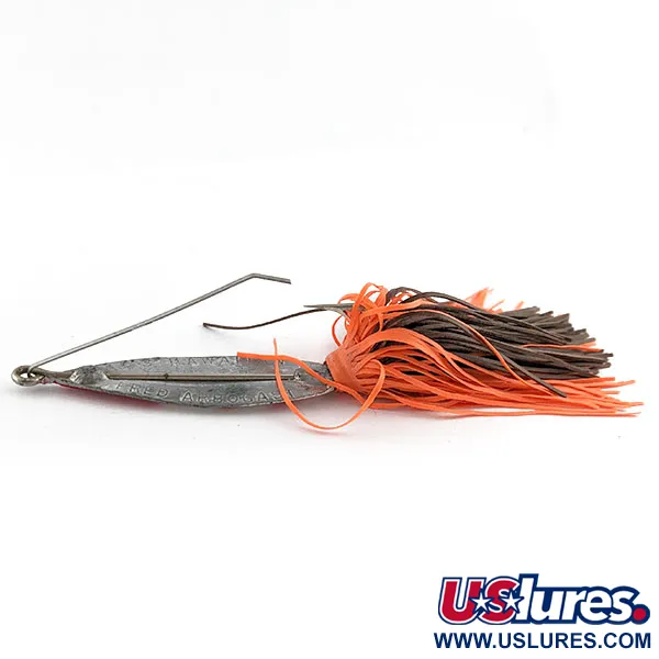 Fred Arbogast #3 Hawaiian, 16g rosso/bianco/nichel, esca antialga #19597