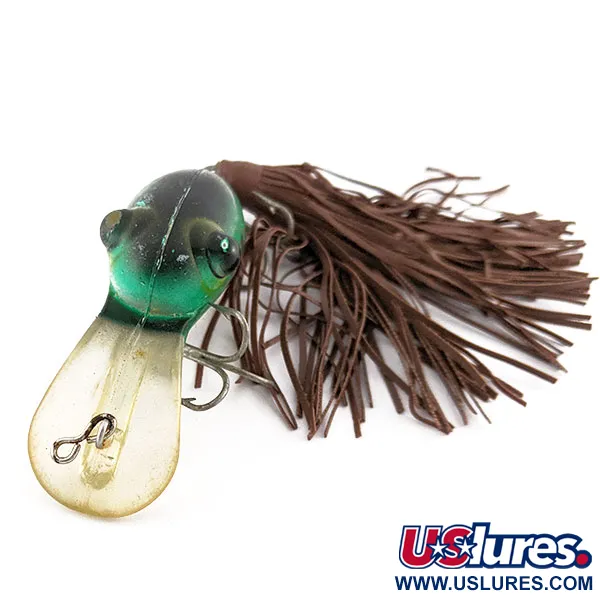 Fred Arbogast Bug Eye, 10g, Verde e Bronzo, Esca Artificiale #19607