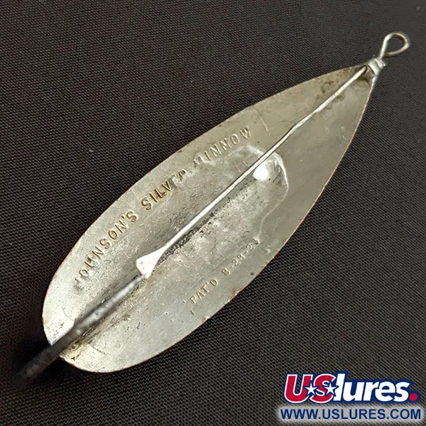 Johnson Silver Minnow, 21g Argento, Ondulante #19979