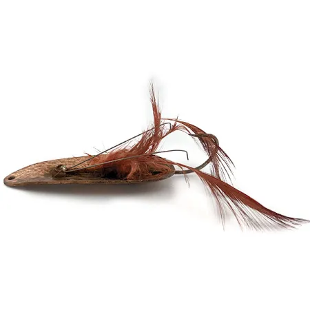 Eppinger Dardevle Dardevlet, 21g, Crystal, Cucchiaino Ondulante Piumato Antialga #20036