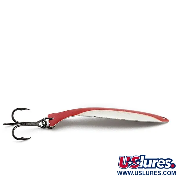 Worth Fly Rod Demon, 2.5g rosso/bianco/nichel, Spoon #20081