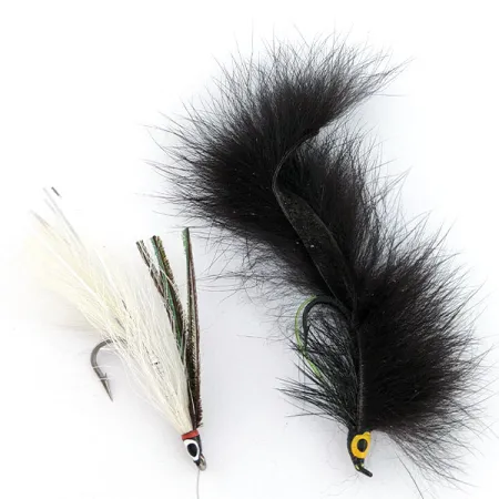 Scientific Anglers Bass Streamers 3M, Nero e Bianco, 7 cm, Streamer #20093