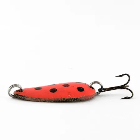 Luhr Jensen Rocket 88 UV, 9g, Ottone/Nero/Rosso UV, Ondulante #20095