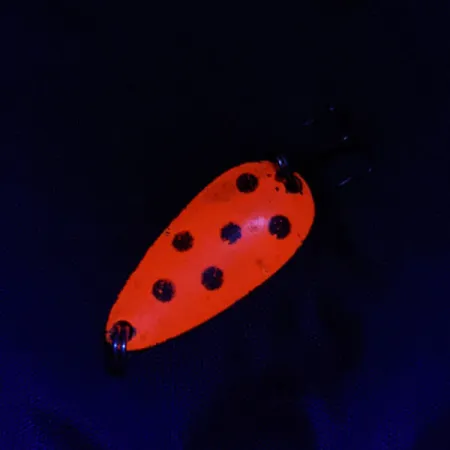 Luhr Jensen Rocket 88 UV, 9g, Ottone/Nero/Rosso UV, Ondulante #20095