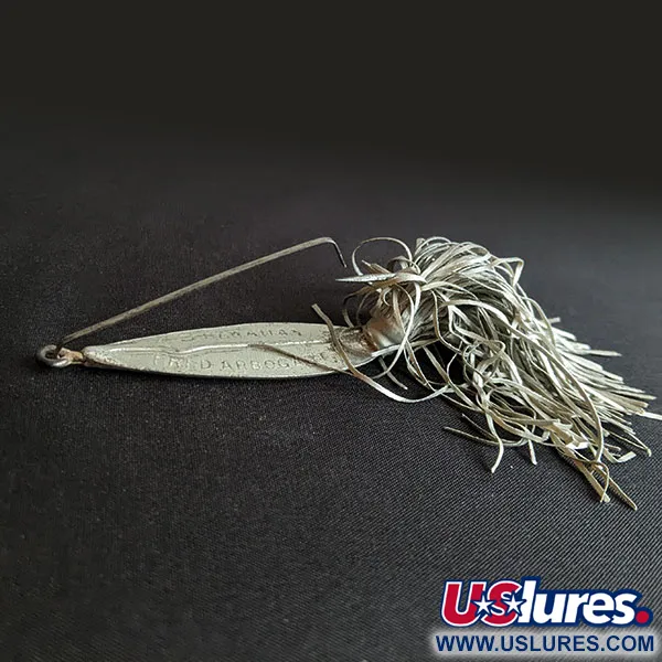 Fred Arbogast Hawaiian #3, 16g, Argento, Cucchiaino con antialga #20096