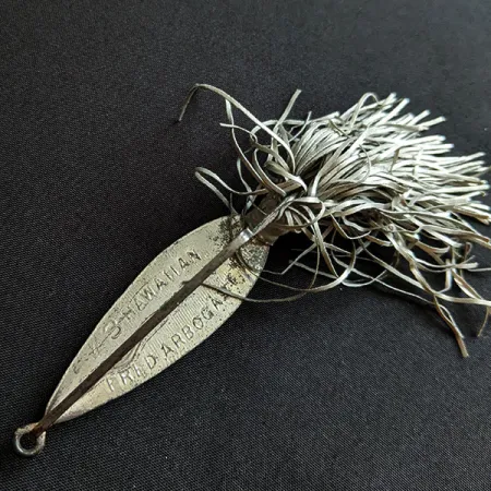 Fred Arbogast Hawaiian #3, 16g, Argento, Cucchiaino con antialga #20096