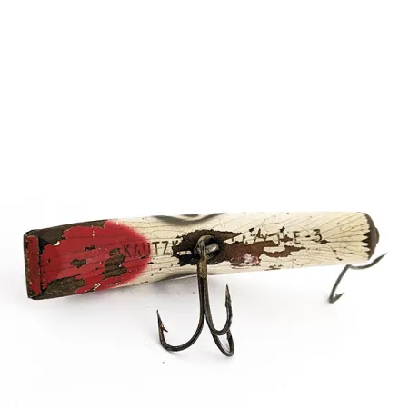 Kautzky Lazy Ike 3, 9g, 7cm, Crema e Rosso, Esca Artificiale #20123