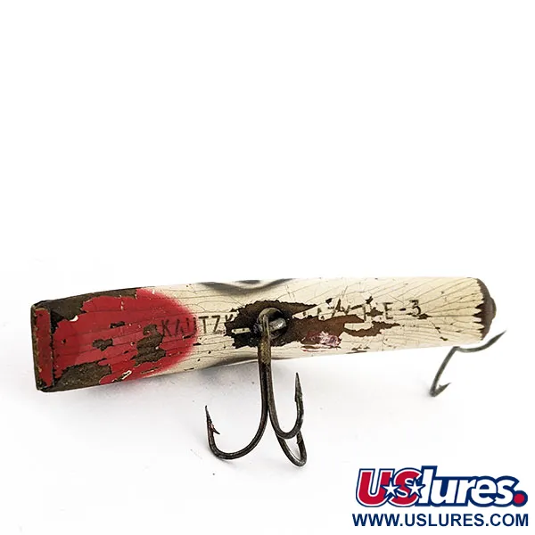 Kautzky Lazy Ike 3, 9g, 7cm, Crema e Rosso, Esca Artificiale #20123