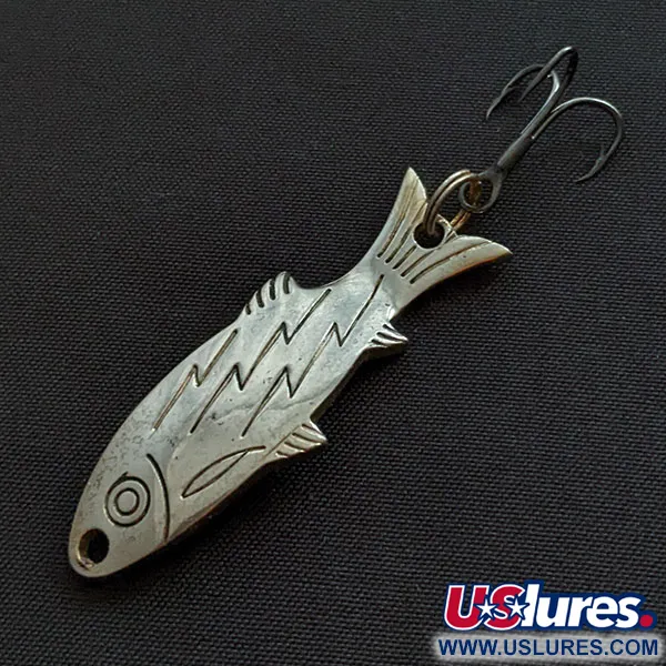 Atlantic Lures Golden Wobble-Fish, 7g Oro/Nichel, Ondulante #20128