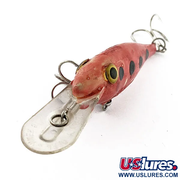 Rapala Shad Rap Deep Runner 08, 11g, Rosso a pois neri, Esca artificiale #20142
