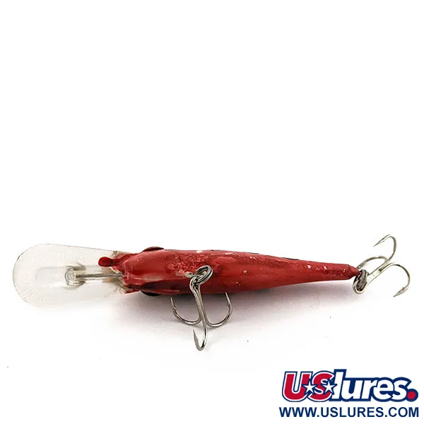 Rapala Shad Rap Deep Runner 08, 11g, Rosso a pois neri, Esca artificiale #20142