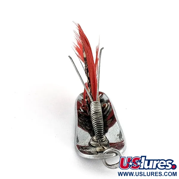 Pflueger Chum 2, 7g, Nickel/Rosso, Cucchiaino Antialga #20257