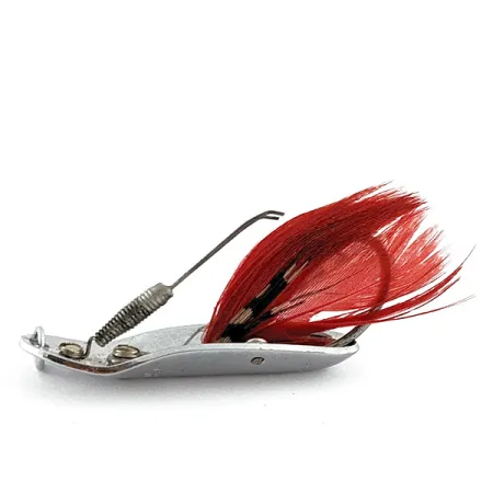 Pflueger Chum 2, 7g, Nickel/Rosso, Cucchiaino Antialga #20257