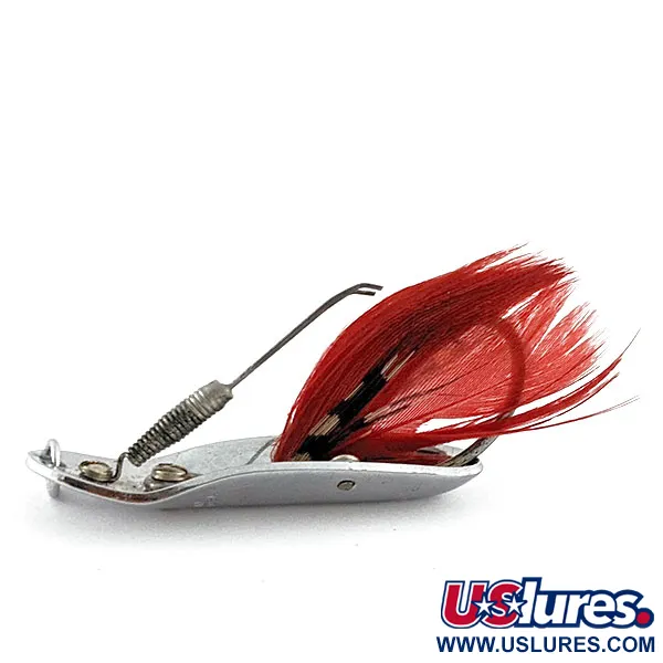 Pflueger Chum 2, 7g, Nickel/Rosso, Cucchiaino Antialga #20257