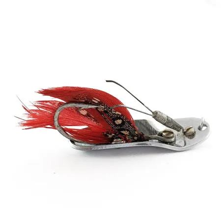 Pflueger Chum 2, 7g, Nickel/Rosso, Cucchiaino Antialga #20257