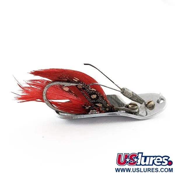 Pflueger Chum 2, 7g, Nickel/Rosso, Cucchiaino Antialga #20257