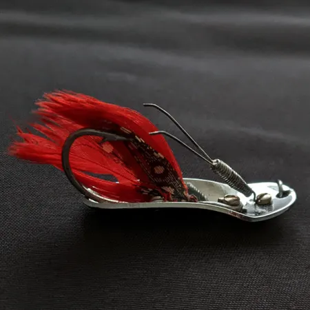 Pflueger Chum 2, 7g, Nickel/Rosso, Cucchiaino Antialga #20257