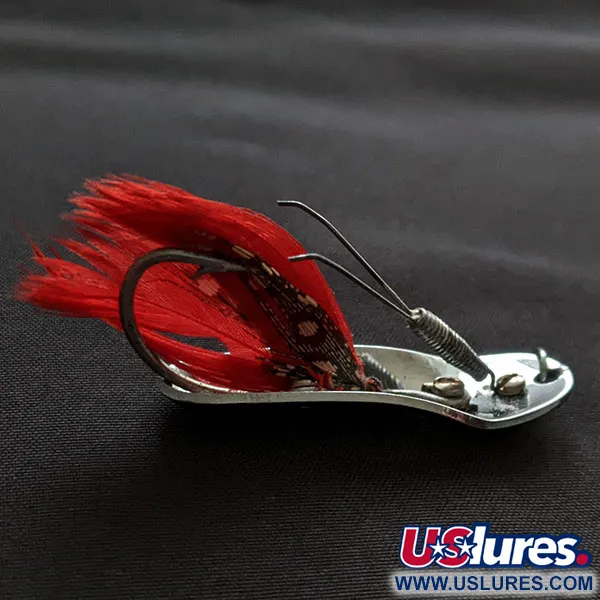 Pflueger Chum 2, 7g, Nickel/Rosso, Cucchiaino Antialga #20257