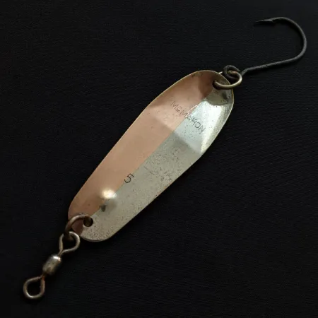 Luhr Jensen McMahon 5, 14g nickel/ottone, Ondulante #20478