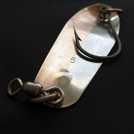 Luhr Jensen McMahon 5, 14g nickel/ottone, Ondulante #20478