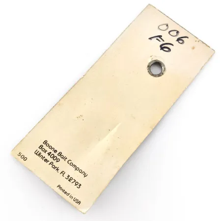 Boone Fly popper, nero/giallo, 3 cm, Esca da mosca #20540