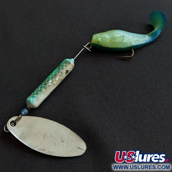 Yakima Bait Worden’s Original Rooster Tail, argento/blu, 14g, Cucchiaino rotante #20650