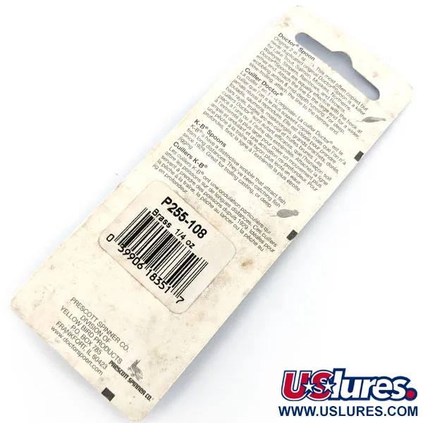 Prescott Spinner Little Doctor 255, Oro, 7g, Ondulante #20687