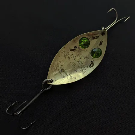 Hofschneider Red Eye Junior, 11g oro/occhi verdi, Cucchiaino ondulante #20747