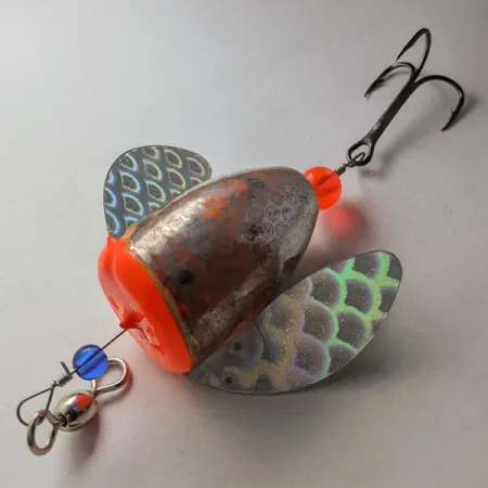 Yakima Bait Spin-N-Glo, Nickel Plate (NP-MY), 8g, Esca da Drift #20756