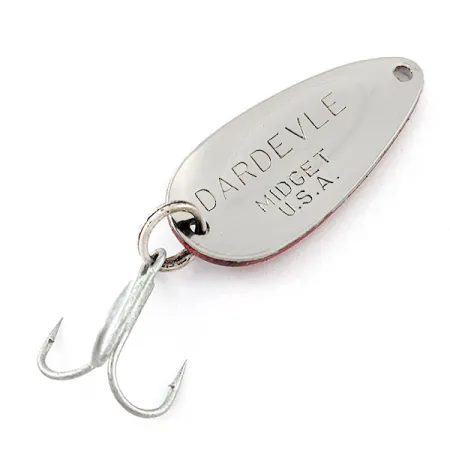 Eppinger Dardevle Midget, 6g Red Devle, Cucchiaino Ondulante #20790