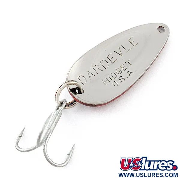 Eppinger Dardevle Midget, 6g Red Devle, Cucchiaino Ondulante #20790