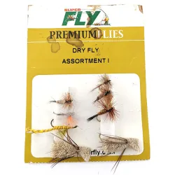 Superfly Premium Flies mosche secche per pesca a mosca