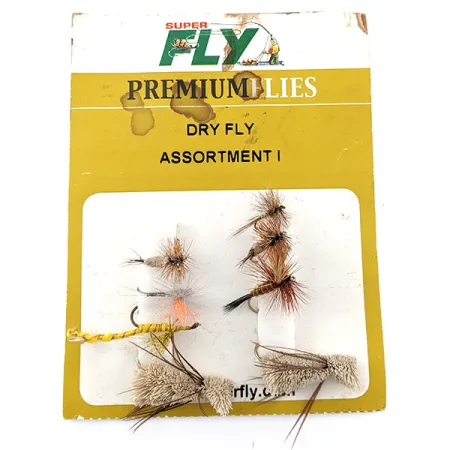 Superfly Premium Flies mosche secche per pesca a mosca