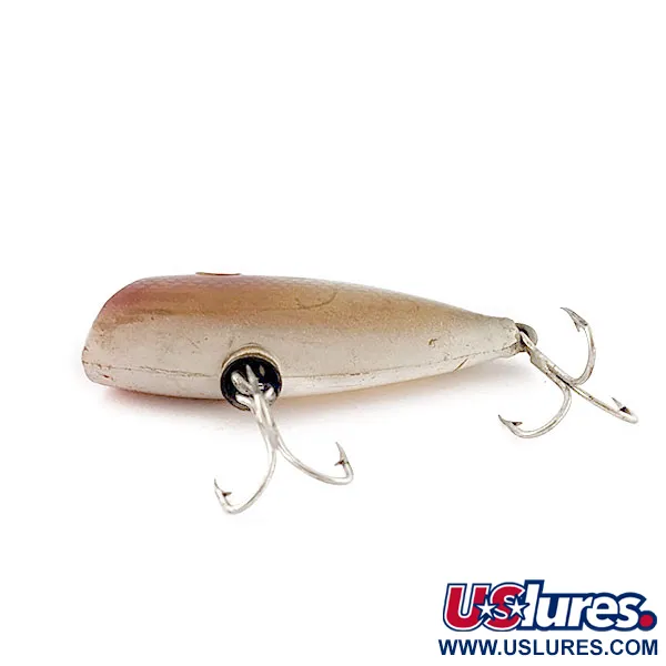 Whopper Stopper Bayou Boogie, 10g, Yellow Back Silver Plate, Esca Lipless Sinking #20870