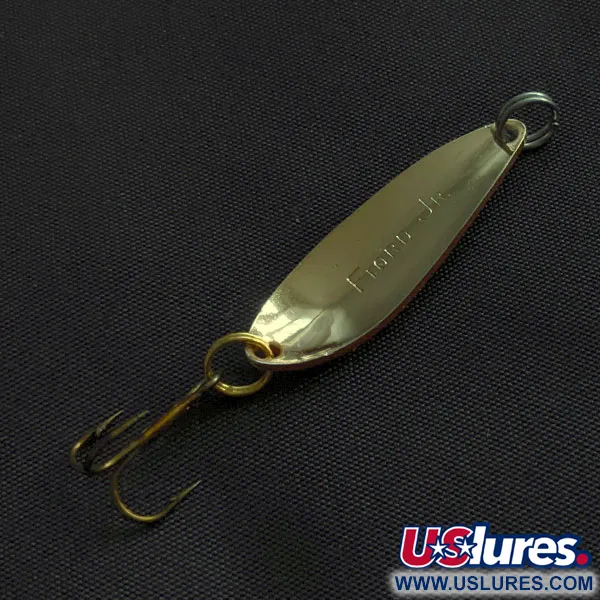 Acme Fiord Spoon Jr, 3,4g, rosso/bianco/oro, Ondulante #20910