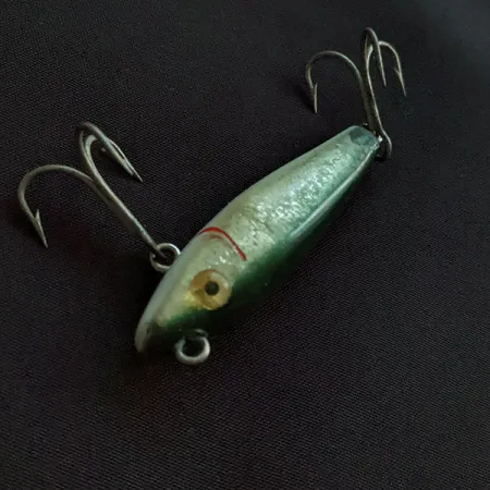 L & S Mirrolure 4M-13, 7g, Verde/Argento, Twitchbait Affondante #21057
