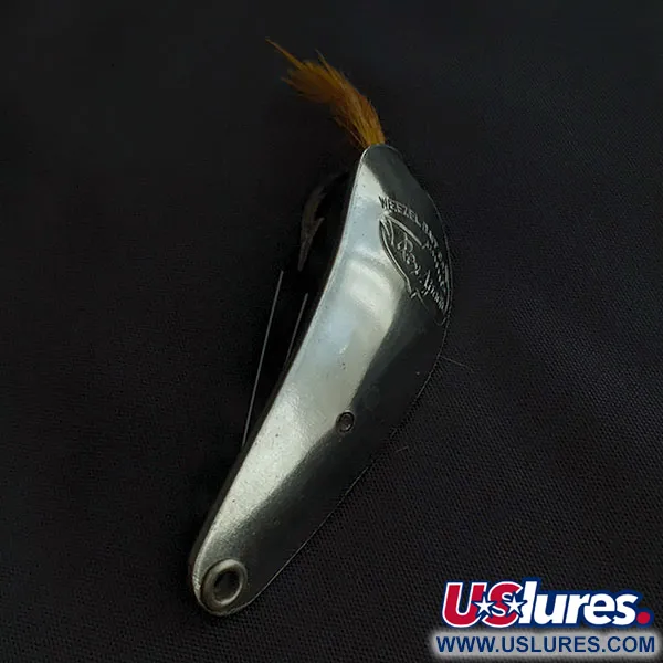 Weezel Rex Spoon, 12,5g, Nichel, Esca Ondulante #21086