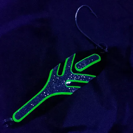 The Producers Hookster Totem #4, 8g UV, Cucchiaino da Traina #21096