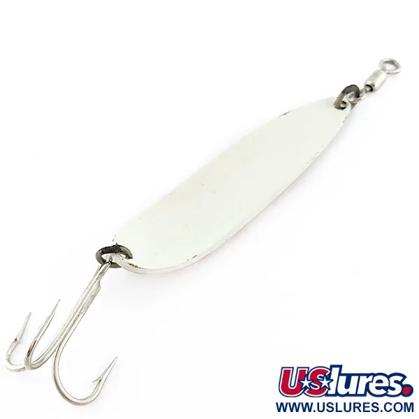 Luhr Jensen Krocodile #5, 28g white/orange UV, Ondulante #21107