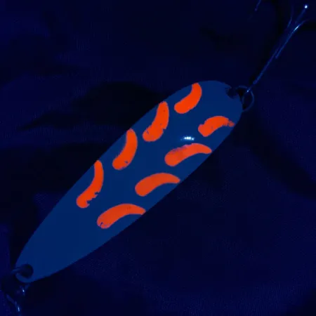 Luhr Jensen Krocodile #5, 28g white/orange UV, Ondulante #21107