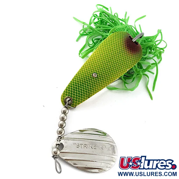 Strike King Timber Spin, 14g, Verde, Spinnerbait #21178