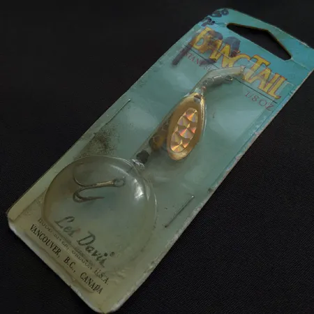 Luhr Jensen Les Davis Bang Tail, 5g oro, cucchiaino rotante #21203