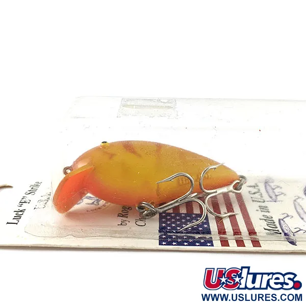 Luck E Strike Rogers Big Jim, 7g, Arancione/Giallo, Esca da pesca #21279
