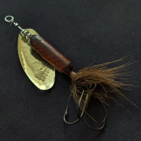 Yakima Bait Worden’s Original Rooster Tail 4, Oro/Bordeaux, 8g, Cucchiaino Rotante #21383